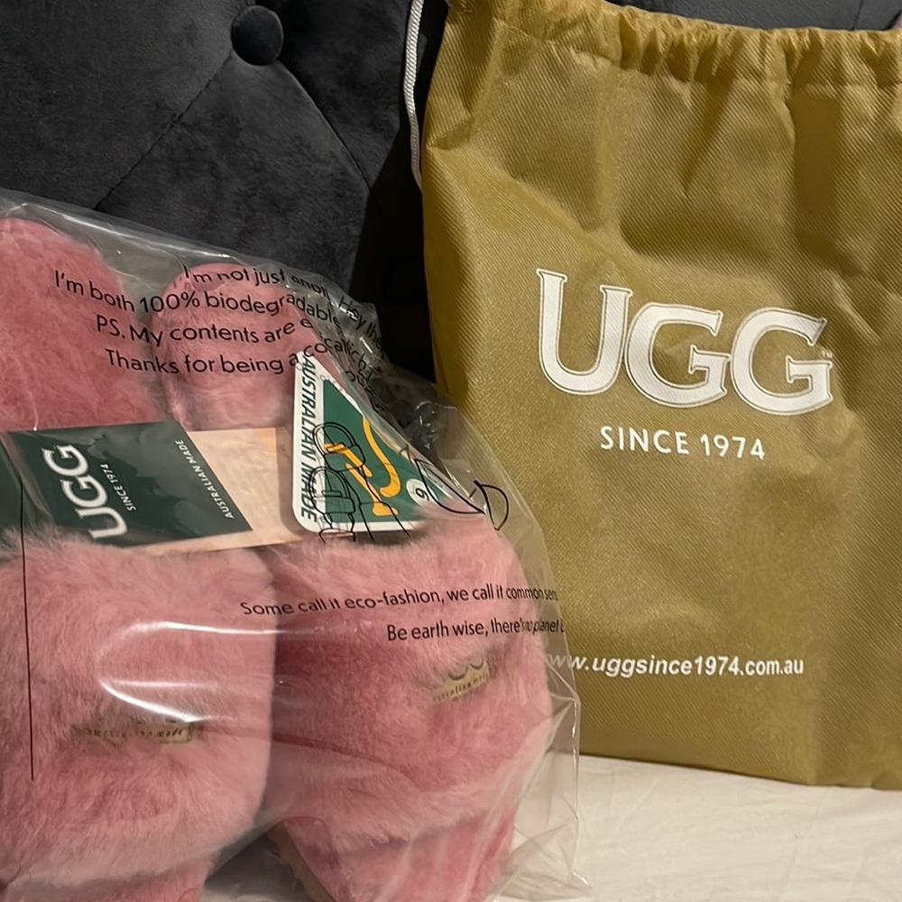 UGG pink slippers